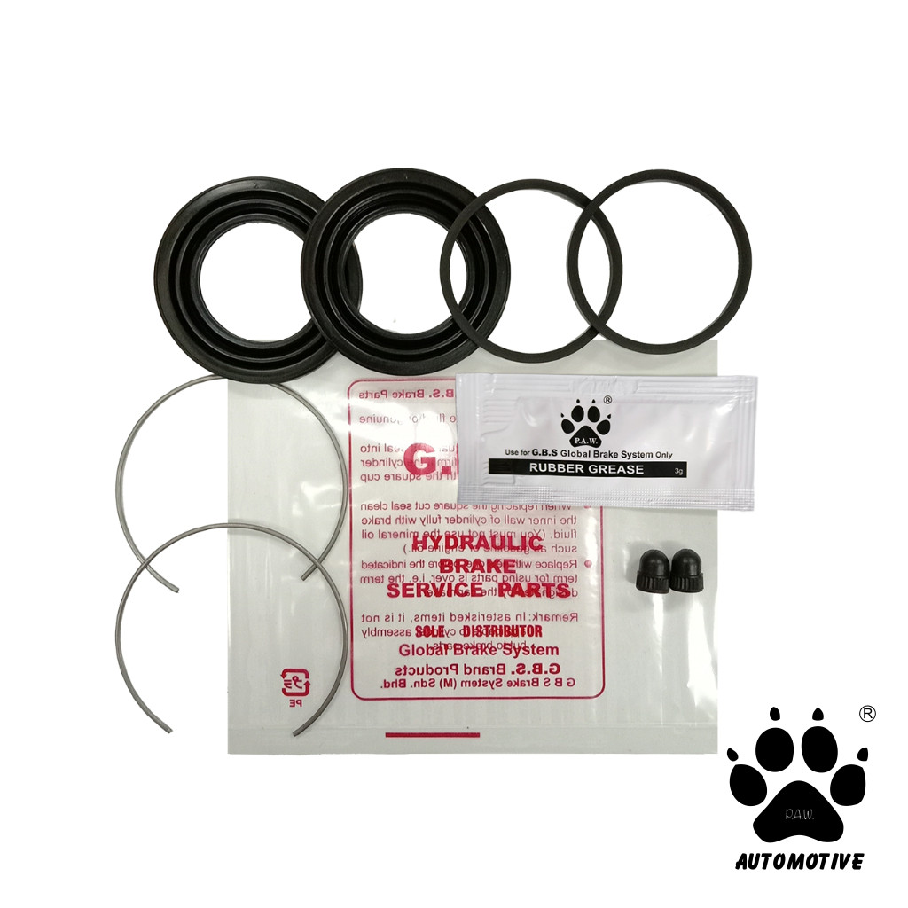 Second image of GBS Disc Brake Seal Kit For DAIHATSU G100, HYUNDAI AURA (Front) (Half Set)