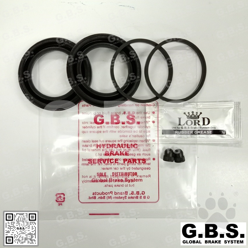 GBS Disc Brake Seal Kit For KIA SEPHIA,SPECTRA, CARENS 1.8,AUDI A2 A3 (Front) (Half Set)