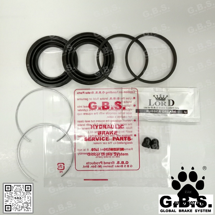 GBS Disc Brake Seal Kit For SUBARU 1.8 S/W (Front) (Half Set)
