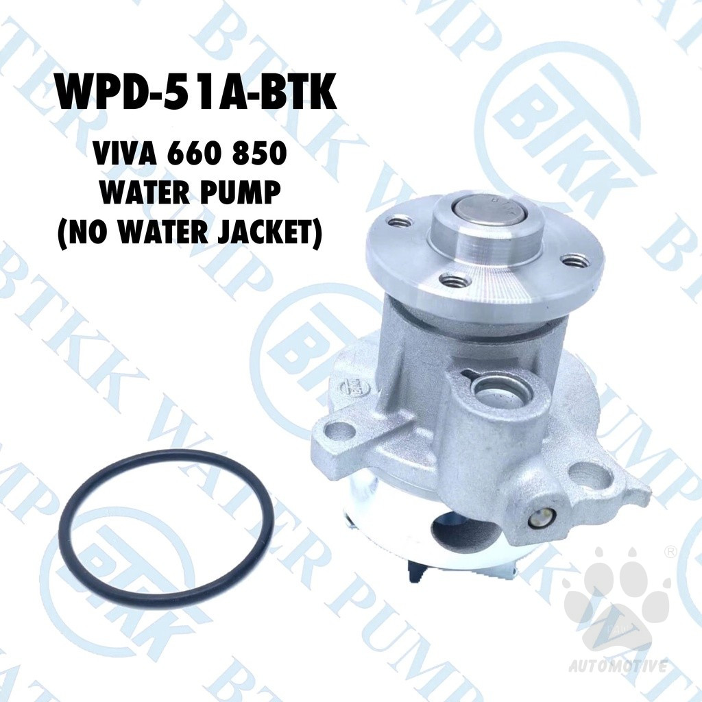 Perodua Viva 660 850 Kancil L2 K4 Fuel Injection BTKK Water Pump 51A