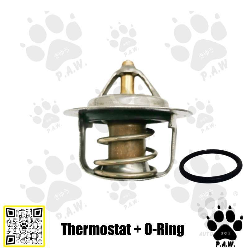 Second image of Thermostat for Hyundai Accent, Getz 1.3 & Mazda Astina 1992 & Ford Telstar, Lynx, Maxi E1400 Thermostat 82'C (ORING)