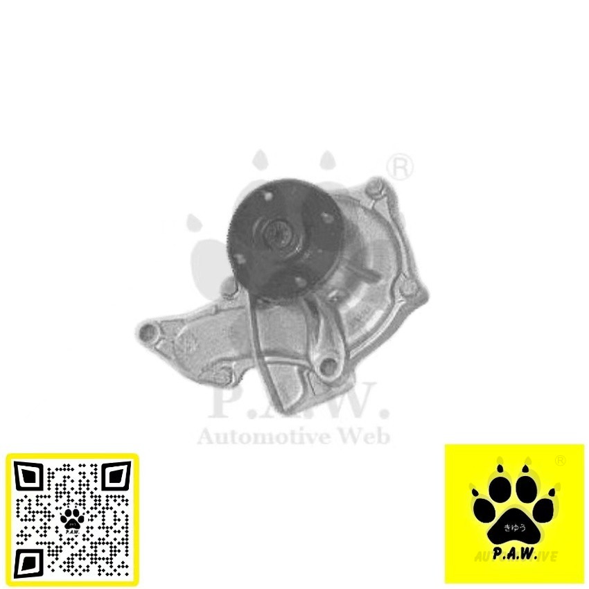 Second image of Toyota Corolla AE101 AE111 1.6 16V BTKK Water Pump 83A 16100-19135 16100-19145