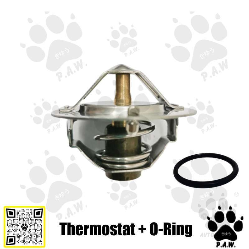 Second image of Thermostat for Proton Saga 12V, Saga Iswara, Wira 1.3/1.5, Satria 82°C (With O ring)
