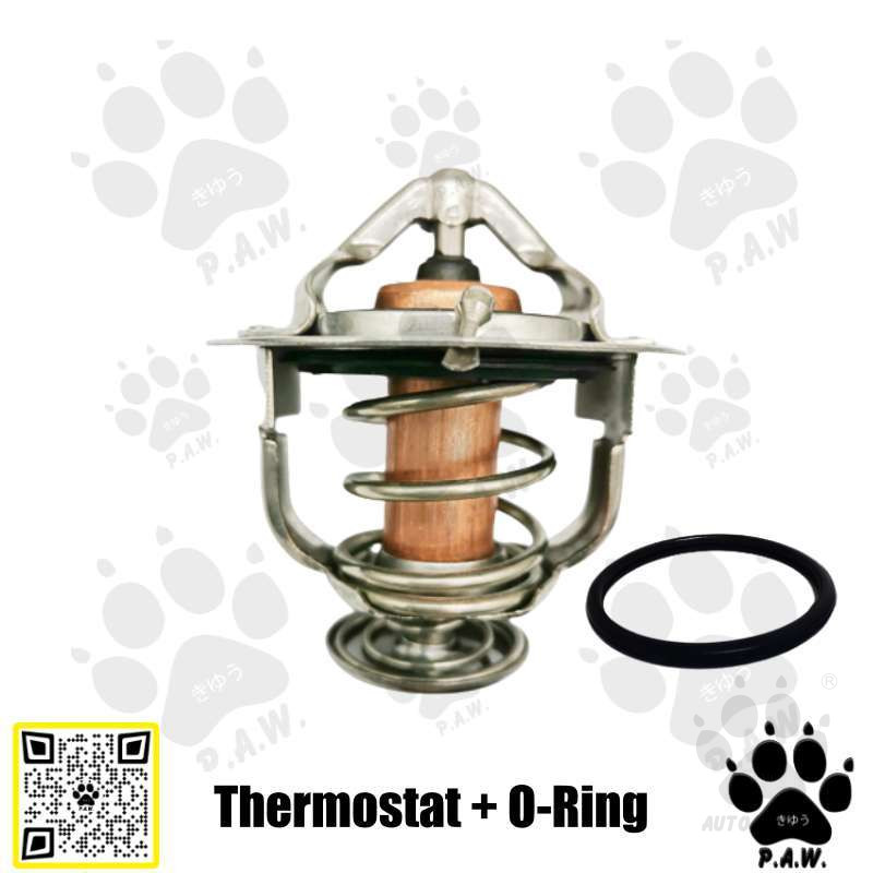 Second image of Thermostat for Nissan Frontier, Navara D22/D40 82°C (With Oring)