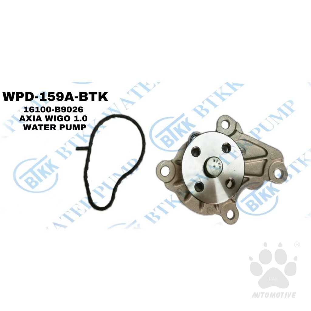 Second image of Perodua Axia Bezza 1.0 BTKK Water Pump 159A Wigo 1.0 16100-B9026 16100-B9027