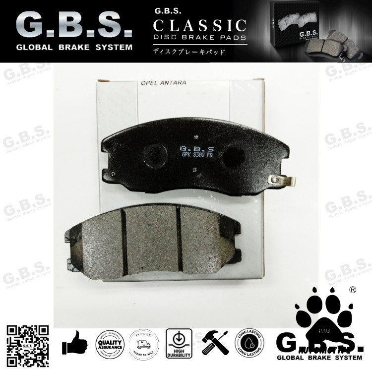 Second image of BRAKE PAD (GBS) FRONT : CHEVROLET CAPTIVAL WINSTORM OPEL ANTARA (4PCS)