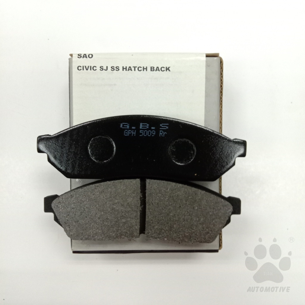 Second image of Honda Civic SAO 1972-1985 Suzuki Alto 1985-1991 GBS Classis Front Brake Pad