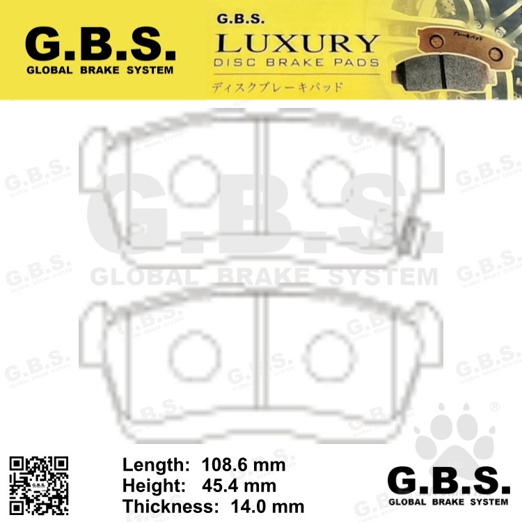 Second image of LUXURY Myvi Old 2005-2010 - Perodua Front Brake Pad - Myvi 1.0 / 1.3 EZI