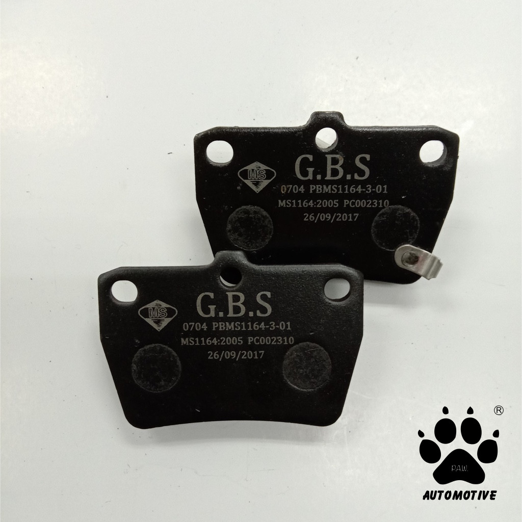 Second image of Chery Tiggo T11 Toyota RAV4 SXA10/11 ZCA25/26 ACA20/21 GBS Classic Rear Brake Pad Brek Pad Belakang