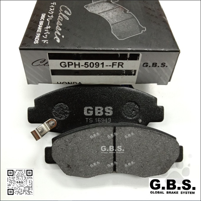 HONDA SV4 S84 2.2 1999 CRV 2.0 S10 1995~2000 GBS Classic Front Brake Pad
