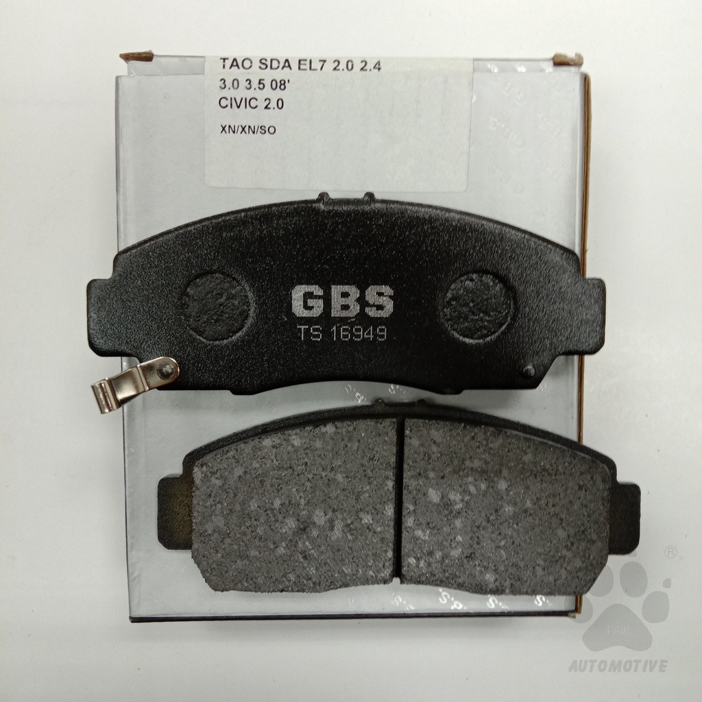 Second image of HONDA Accord TAO SDA EL7 2.0 2.4 3.0 3.5 CIVIC SNA FD FD1 FD2 TRO STREAM S7A SMA RN6 / ODC RB1 / BRV GBS Front Brake Pad