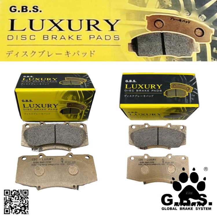 Second image of BRAKE PAD (LUXURY) FRONT : HONDA CITY SEL 2003-2008 JAZZ SR4 SO4 , SAA IDSI Vtec , JAZZ GD3 2003-2008 (NO HOLE) Brek Pad