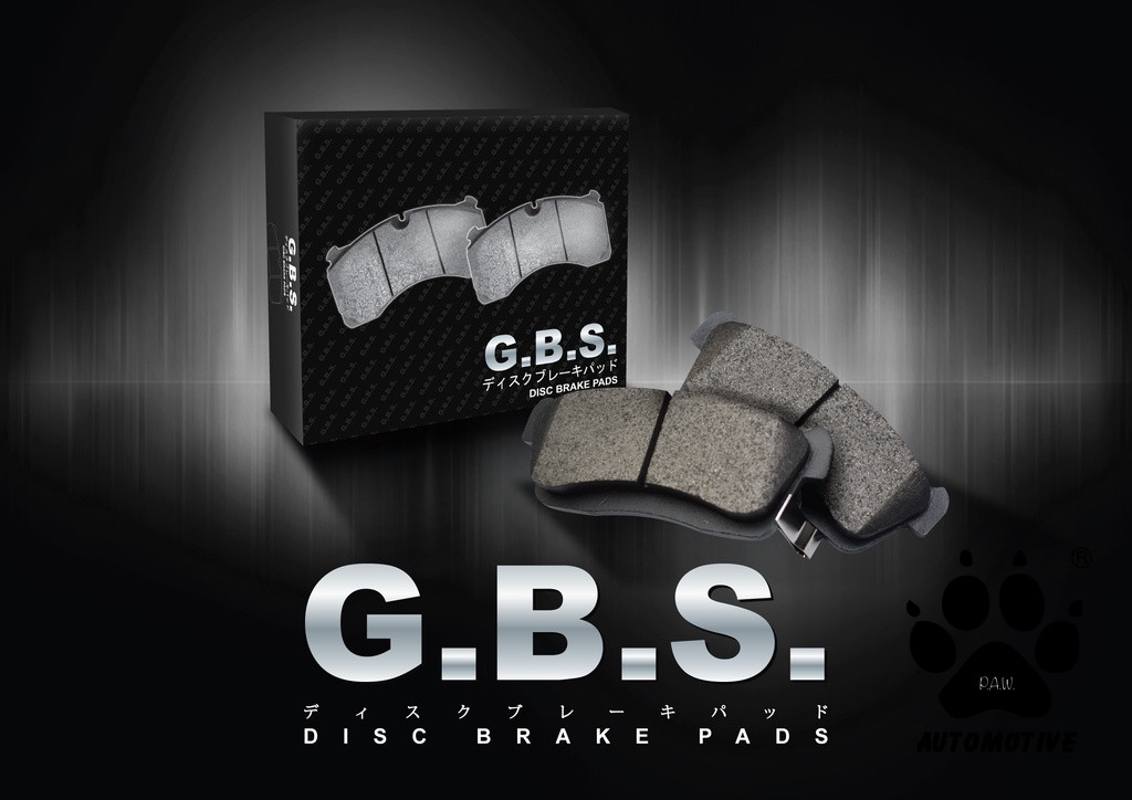 Second image of BRAKE PAD (GBS) FRONT : HONDA CITY SEL 1903'-1908' JAZZ SR4 SO4 , SAA IDSI Vtec , JAZZ GD3 (2003-2008) (NO HOLE) B/PAD
