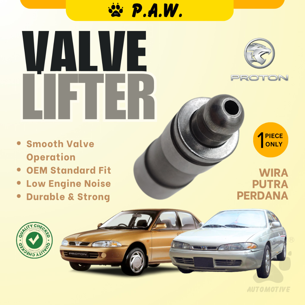 VALVE LIFTER : PROTON WIRA 1.8 4G91 PUTRA PERDANA V6 (LONG-16V/24V)