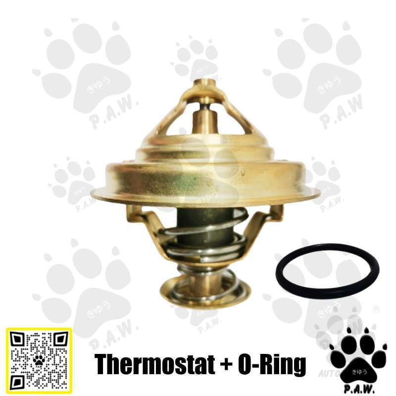 Second image of Thermostat for Daihatsu Delta DV99/DV57 14B/DV116, Hino, Rocky 82°C (With Oring)