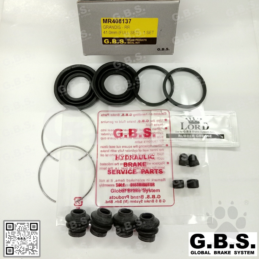 GBS Disc Brake Seal Kit For MITSUBISHI GRANDIS (Rear) (Full Set)