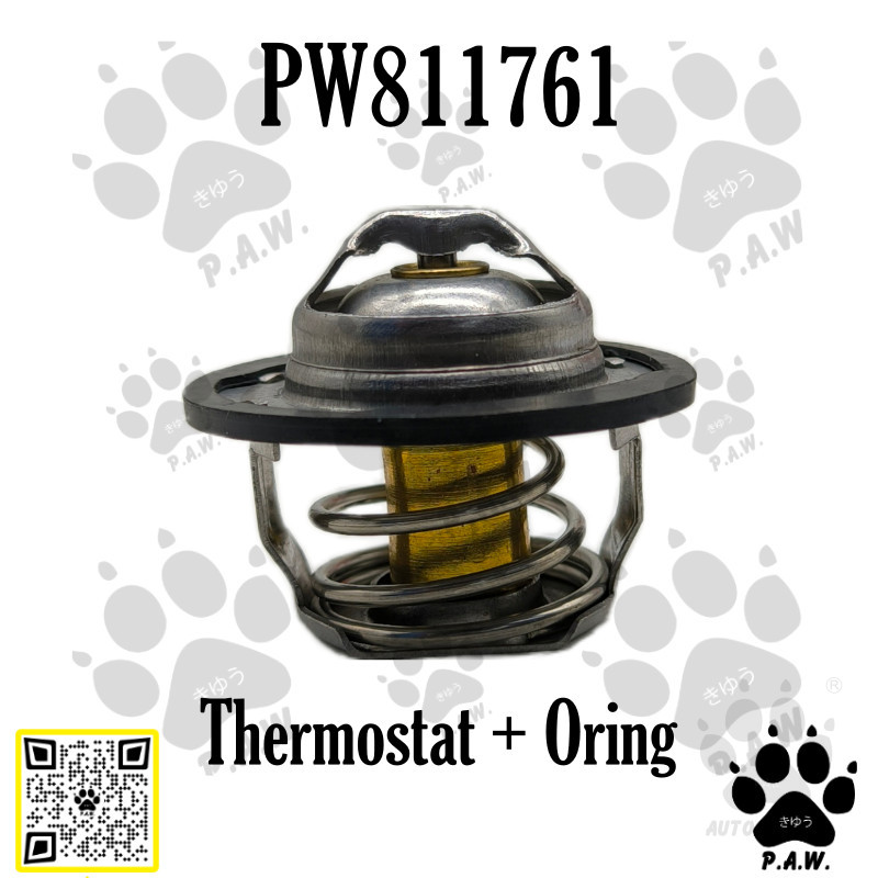 Second image of Thermostat for Proton Saga BLM, GEN2, Persona, Satria Neo, Exora, Preve, Inspira 82°C (With Oring) (PW811761)