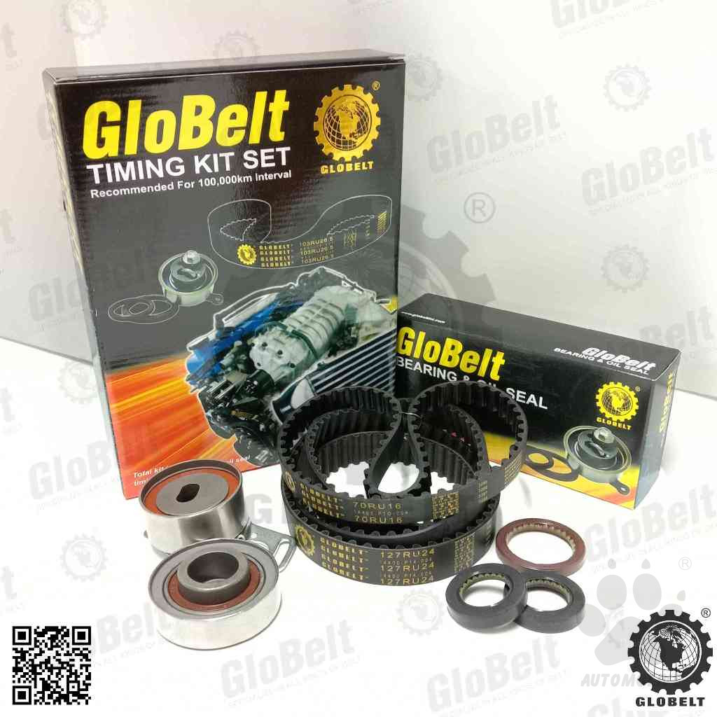 Globelt Timing Belt Kit Set For Honda Prelude 2.3cc 1992 (1997)  (127RU24)