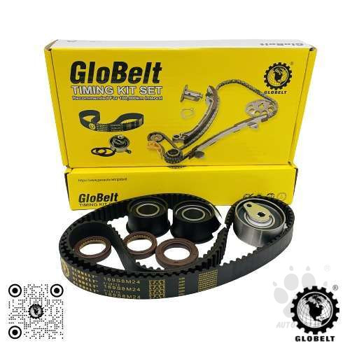 Globelt Timing Belt Kit Set For Chevrolet Optra 1.8  (169S8M24)