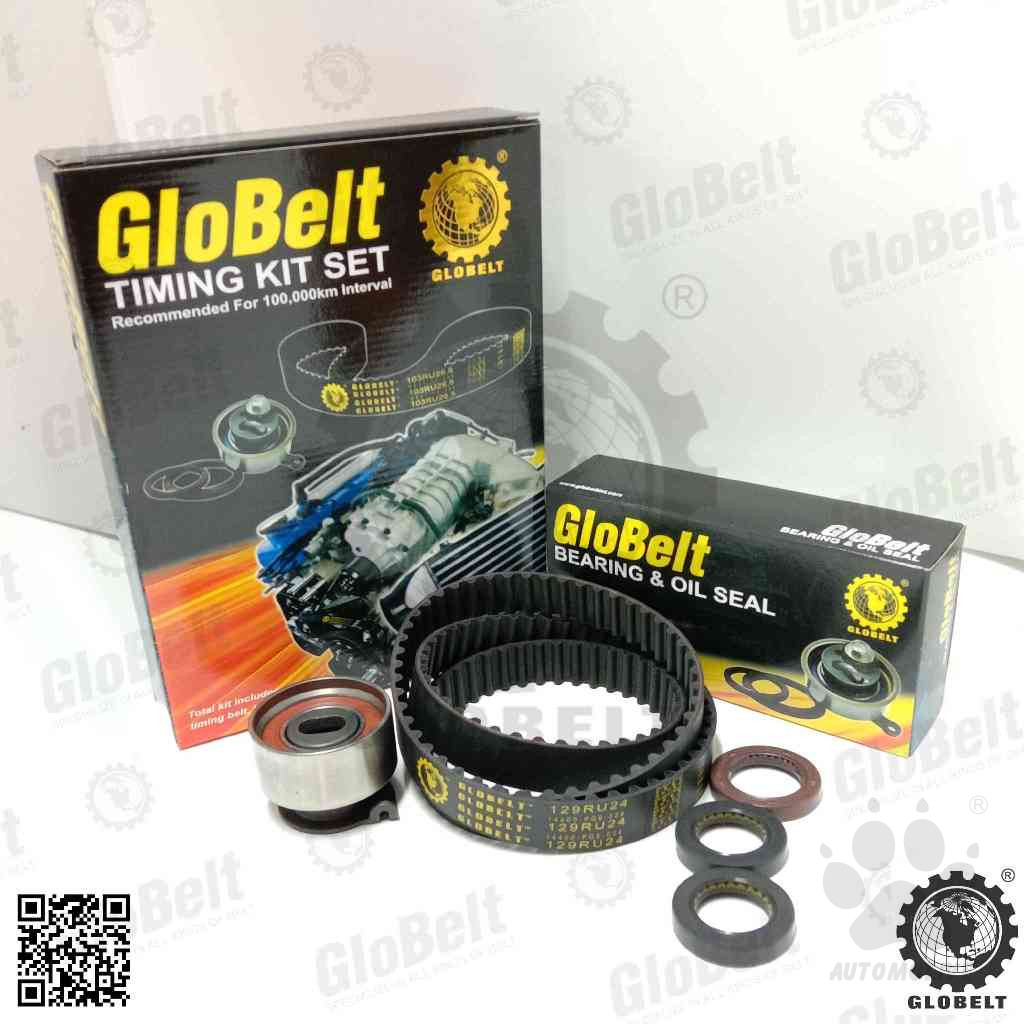 Globelt Timing Belt Kit Set For Honda Integra 1.6 (TWIN CAM)  (129RU24)