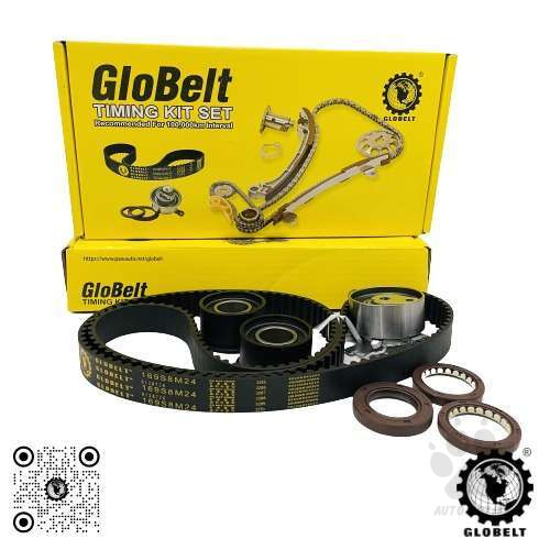 Globelt Timing Belt Kit Set For Chevrolet Optra 1.8  (169S8M24)