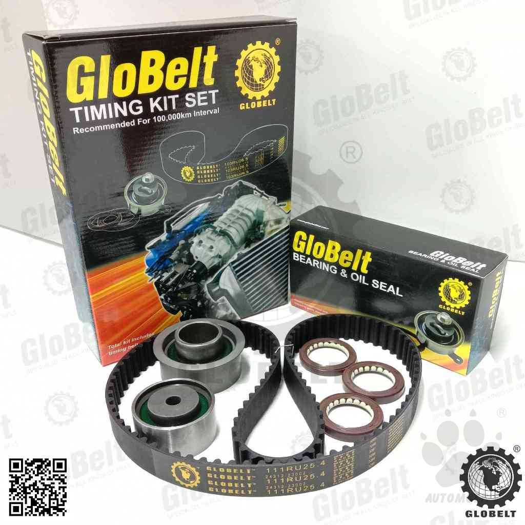 Globelt Timing Belt Kit Set For HYUNDAI MATRIX 1.8L, HYUNDAI ELANTRA 1.8 L, HYUNDAI COUPE 1.8L  (111RU25.4)