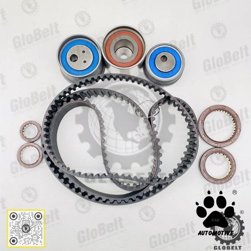 Globelt Timing Belt Kit Set For Chery Easter 2.4 ,Proton Perdana 2.0  (123RU30)