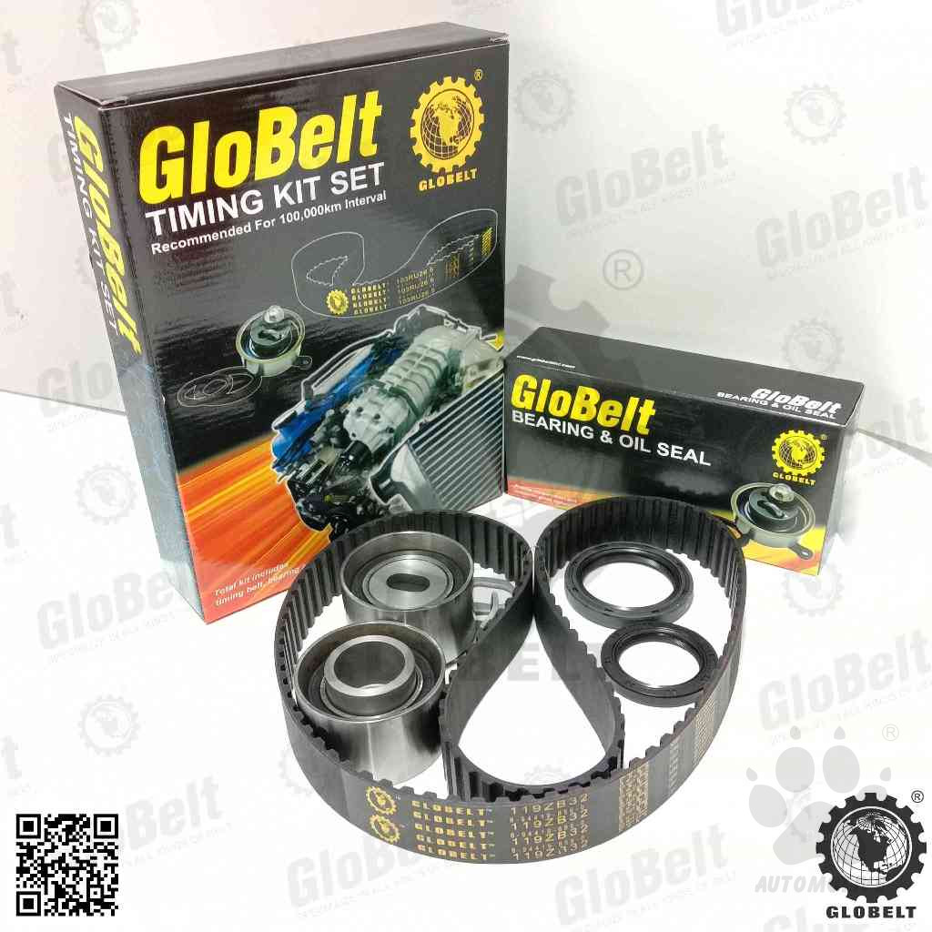 Globelt Timing Belt Kit Set For *ISUZU TROOPER 4JG1/4JG2,*ISUZU NHR 2.8 4JB1  (119ZBS32 )