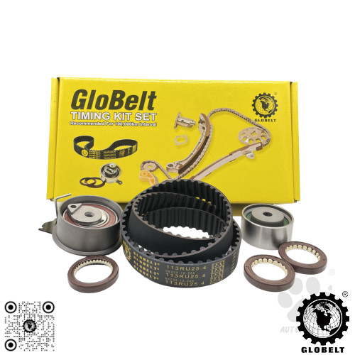 Globelt Timing Belt Kit Set For Naza Citra Kia Sportage Forte Hyundai Avante 2.0 2006 Year  (113RU25.4)
