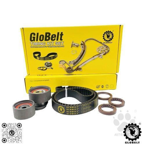 Globelt Timing Belt Kit Set For Ford Telstar i4 16V 2.0 , Lynx 2.0, Mazda Permacy 2.0, MPV 2.0 V6  (135YU25 )