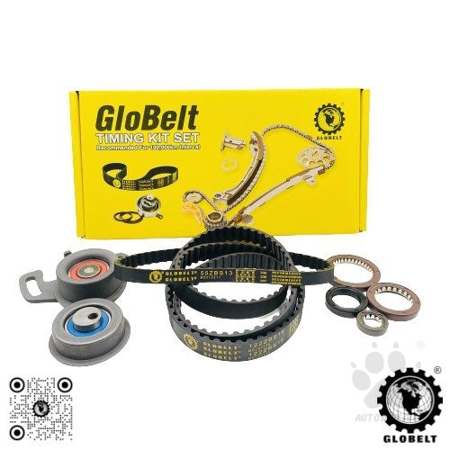 Globelt Timing Belt Kit Set For Mitsubishi Super Touring A161 E12A  (122ZBS19,55ZBS13)
