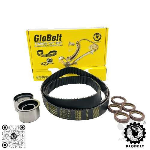 Globelt Timing Belt Kit Set For Mitsubishi Pajero 3.5 V6 6G74 (TWIN CAM)  (265YU32)