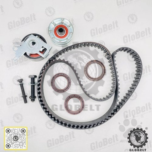 Second image of Globelt Timing Belt Kit Set For Peugoet 307 2.0, 407 408, Citroen Picasso C5, Evasion 16V  (153RU25)