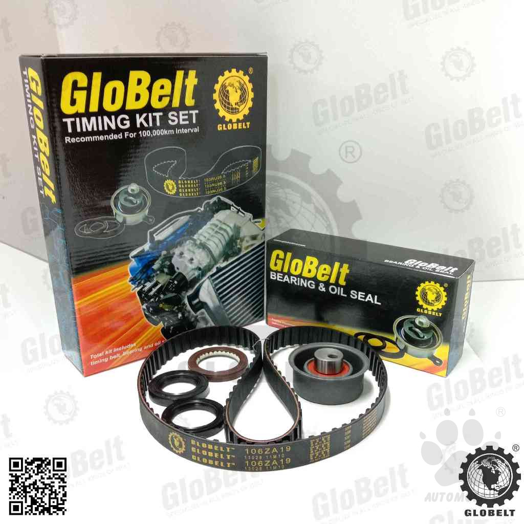Globelt Timing Belt Kit Set For Nissan Sunny 1.5 Langley 1.5 Sentra 1.5 1.6 N13 E15  (106ZA19)