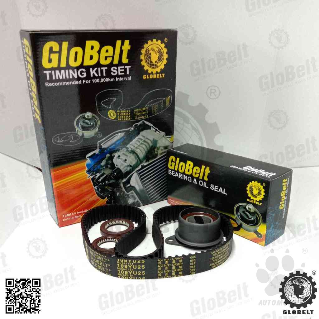 Globelt Timing Belt Kit Set For Proton Waja 1.6  (109YU25)