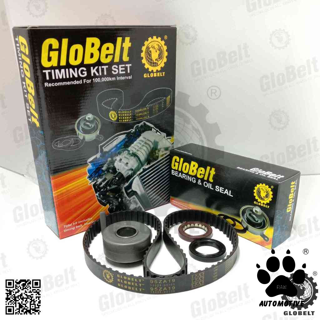 Globelt Timing Belt Kit Set For Nissan BlueBird U11 Stanza T1  (95ZA19)
