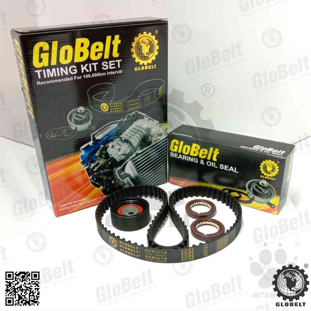 Globelt Timing Belt Kit Set For SUZUKI Vitara 2 door 1.6(G16A) Suzuki Fitura  (95RU19)