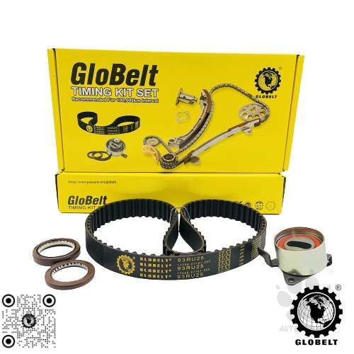 Globelt Timing Belt Kit Set For Perodua Rusa 1.3,Daiahtsu Hijet S89 1.3 ,PERODUA KEMBARA 1.3  (93RU25)