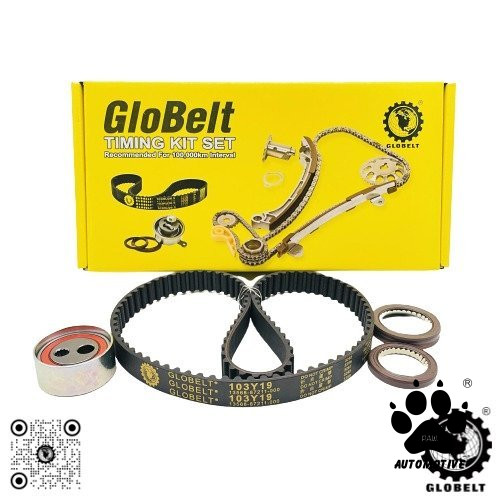 Globelt Timing Belt Kit Set For Perodua Kancil 850 (Carburetor)  (103Y19)