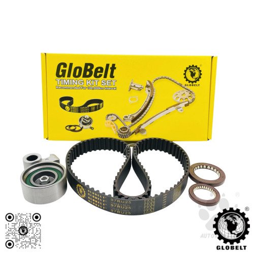 Globelt Timing Belt Kit Set For Hilux KUN25 ,KDH200, Jinbei Era DK4B 3.0D  (97R25)