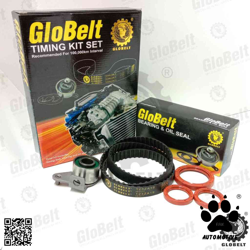 Globelt Timing Belt Kit Set For Volvo 240 244 740  (123ZA19)