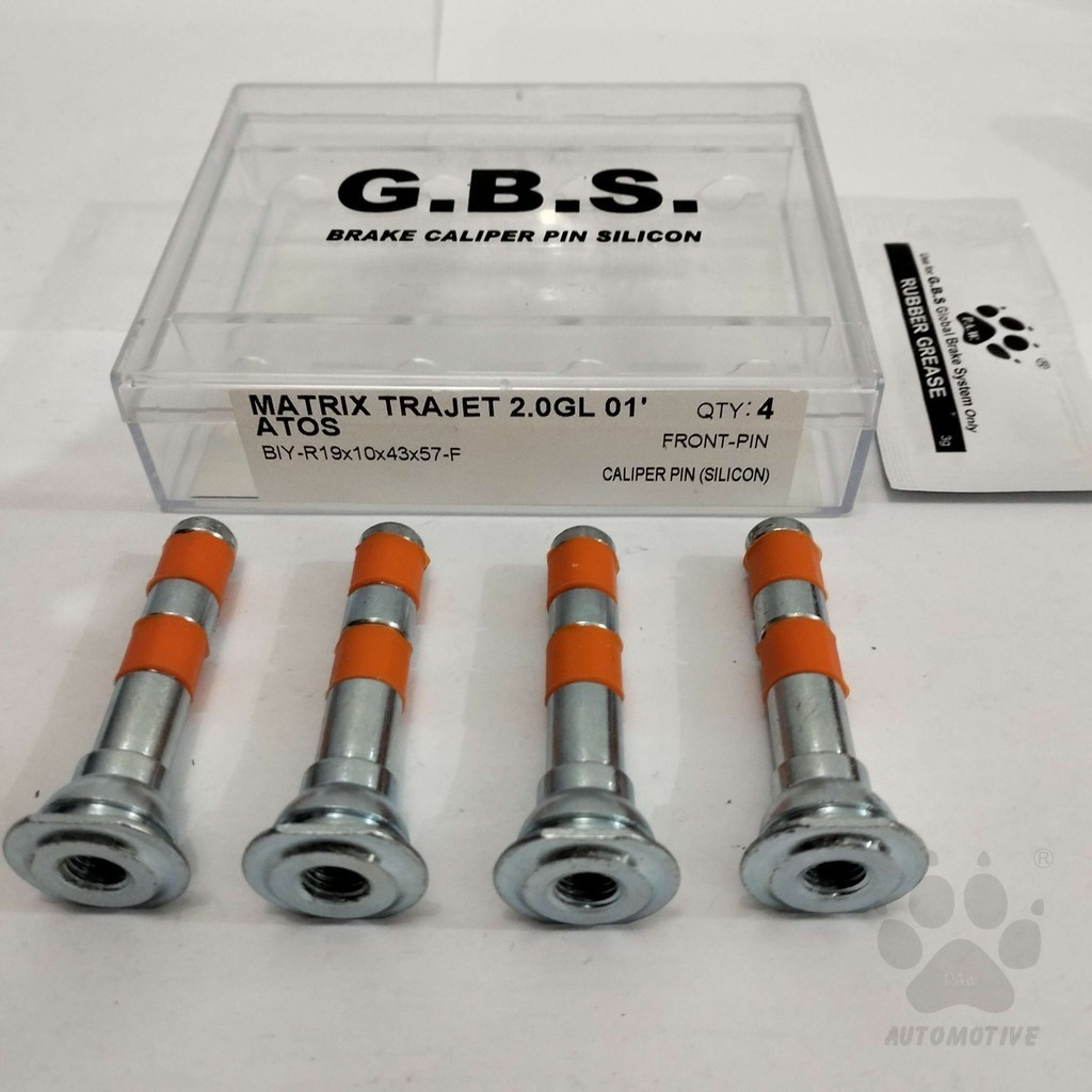 Front Disc Brake Caliper Pin for HYUNDAI MATRIX FC 1.6 1.8, TRAJET 2.0GL, ATOS PRIMAS (HALF SET)