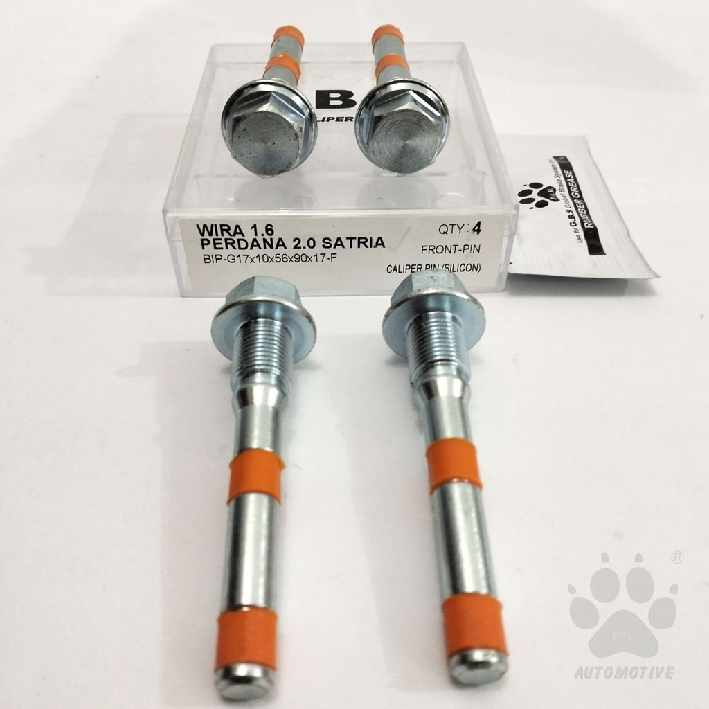 Front Disc Brake Caliper Pin for PROTON WIRA 1.6, PERDANA 2.0, SATRIA (HALF SET)