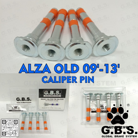 Front Disc Brake Caliper Pin for PERODUA ALZA (HALF SET)
