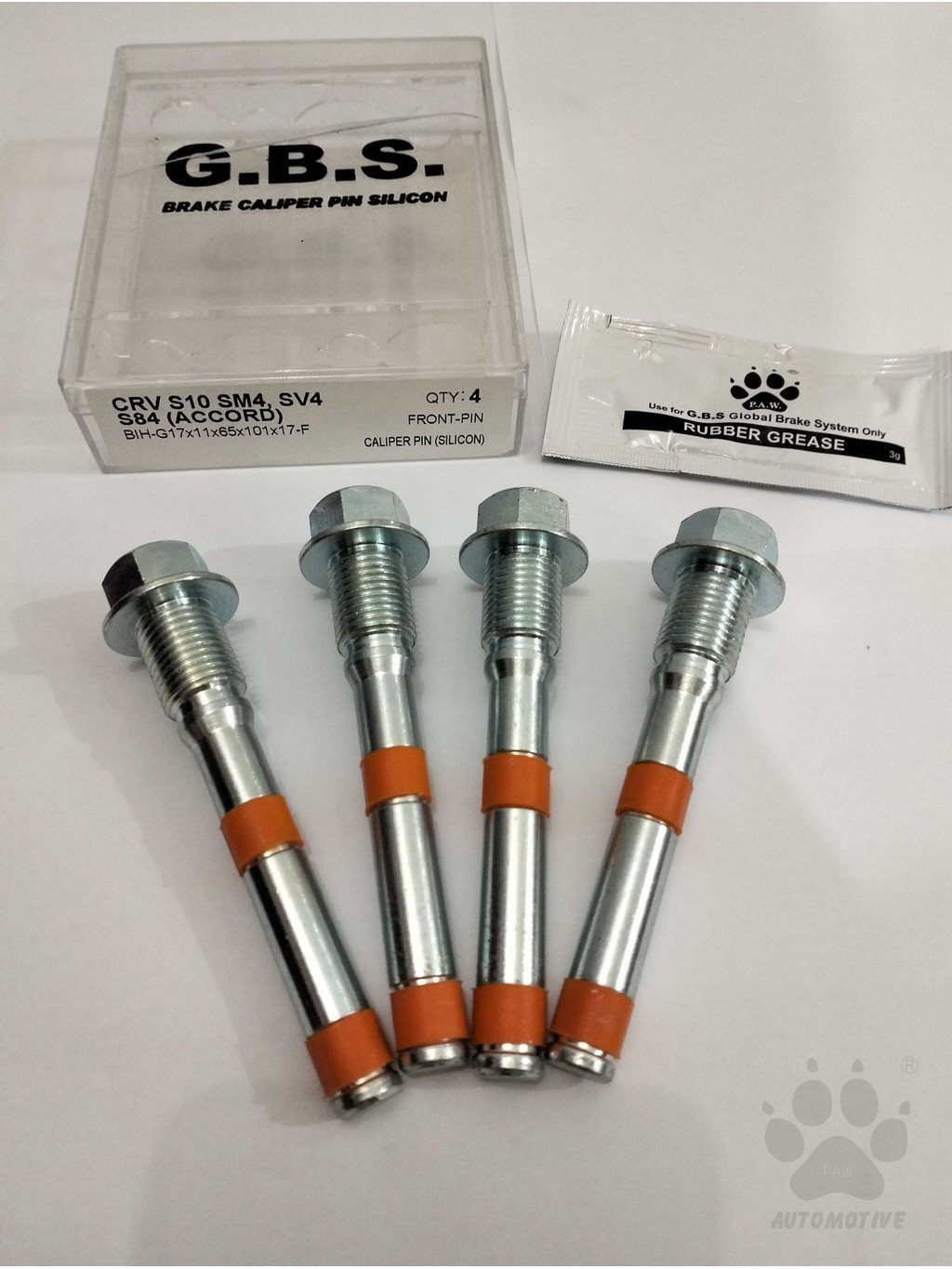 Front Disc Brake Caliper Pin for HONDA ACCORD S84, SM4, SV4, CRV S10 (HALF SET)