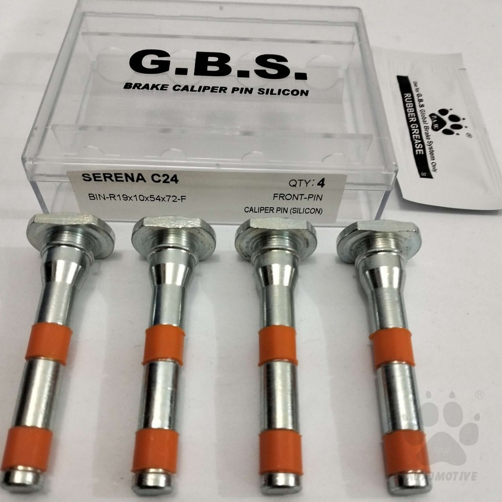 Second image of Front Disc Brake Caliper Pin for NISSAN SERENA C24 (HALF SET)