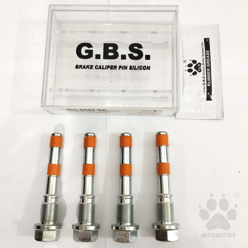 Second image of Front Disc Brake Caliper Pin for KIA RIO, NAZA RIA V6, CARNIVAL GQ, PREGIO (HALF SET)