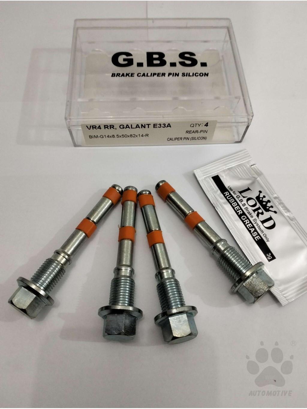 Rear Disc Brake Caliper Pin for MITSUBISHI PAJERO V43 V6 VR4, GALANT E33A (HALF SET)