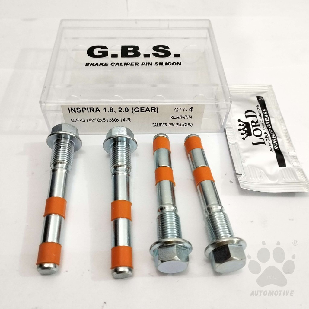 Second image of Rear Disc Brake Caliper Pin for PROTON INSPIRA 1.8 2.0 (HALF SET)