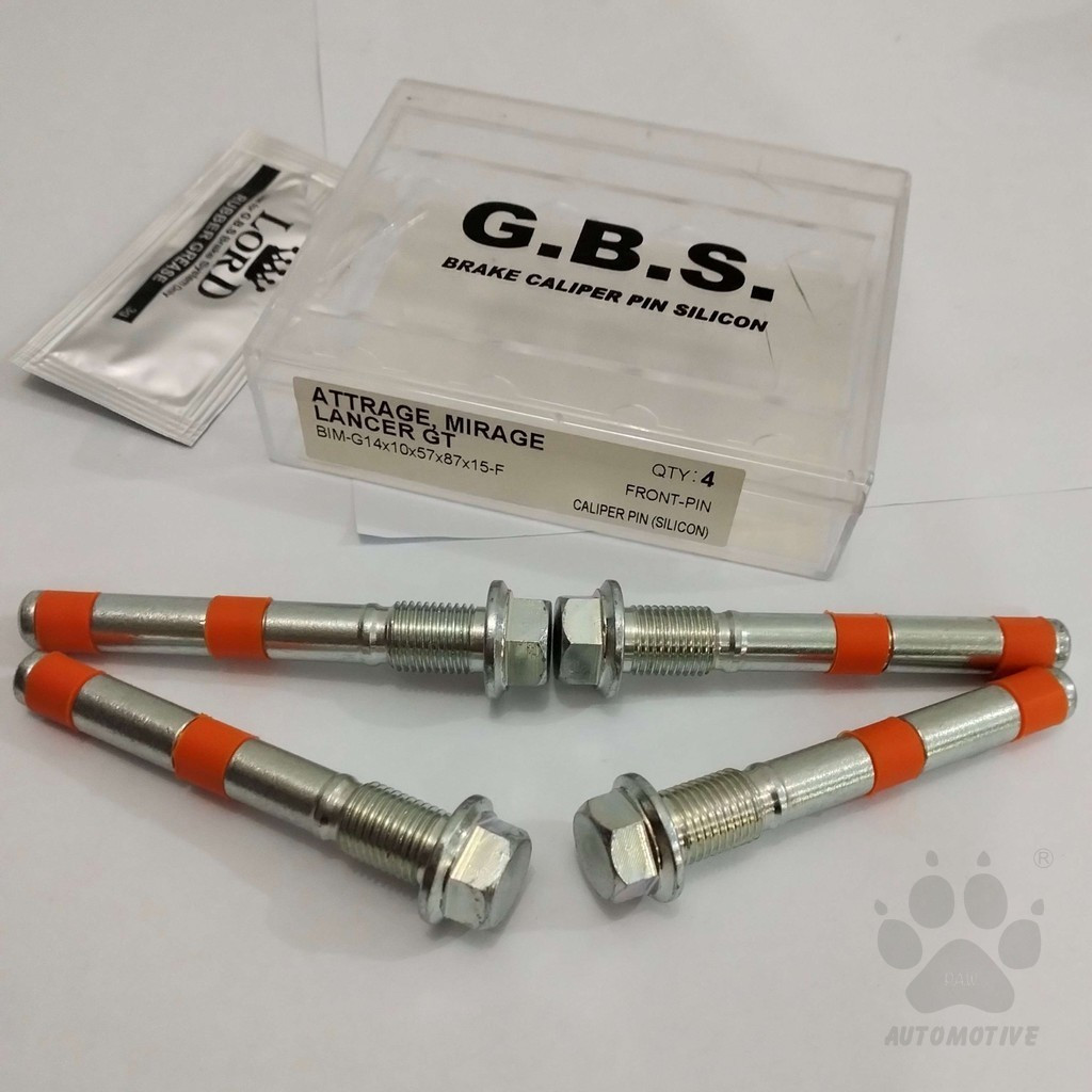 Second image of Front Disc Brake Caliper Pin for MITSUBISHI ATTRAGE, MIRAGE 1.2, LANCER GT (HALF SET)